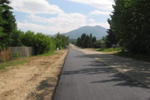 Asphalt looking south on McGillen